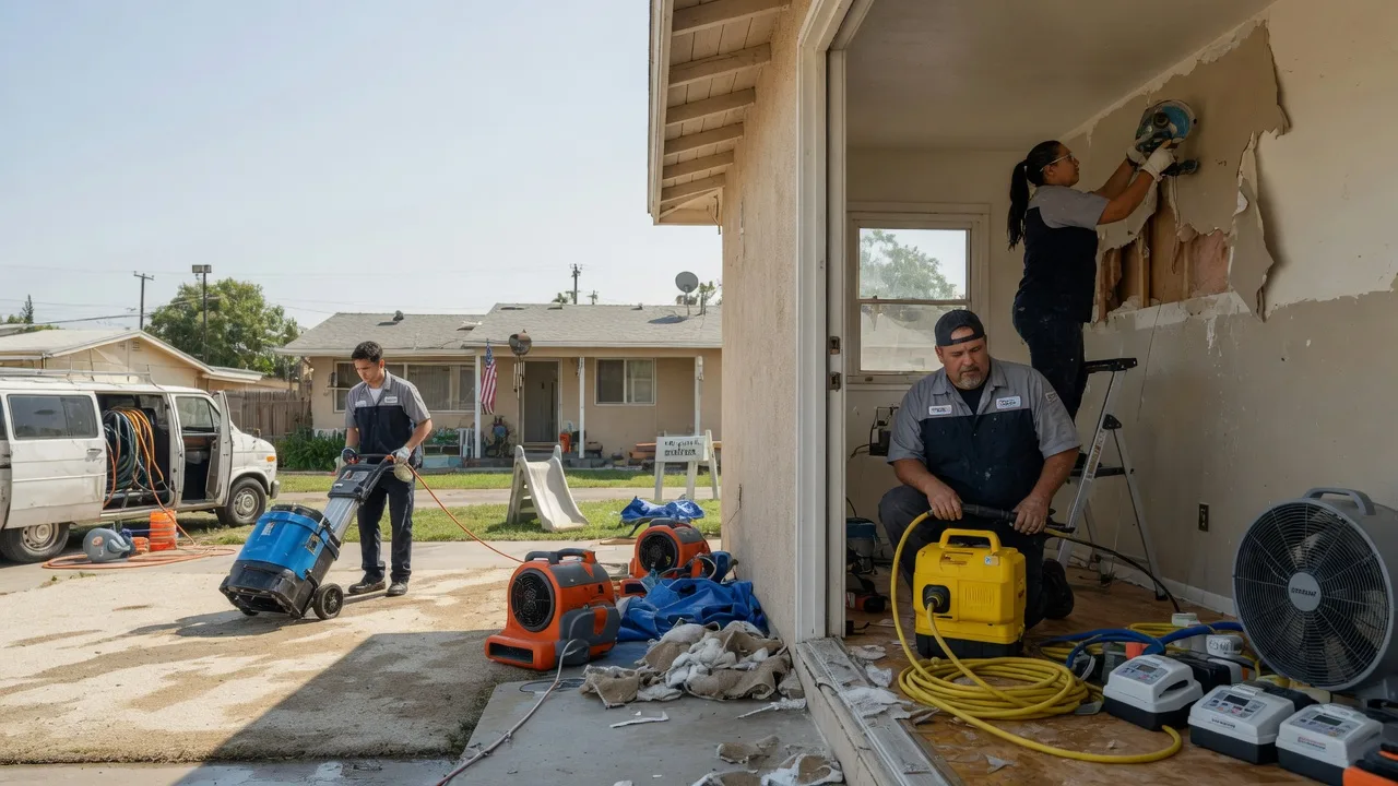 Water Damage Restoration in Lemon Cove, CA near me